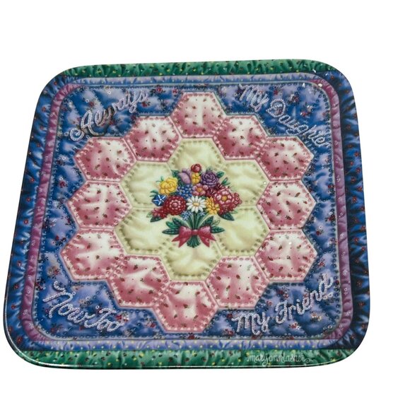 Limited Edition Bradford Exchange Always My Daughter Plate By Mary Ann Lasher - Picture 6 of 9